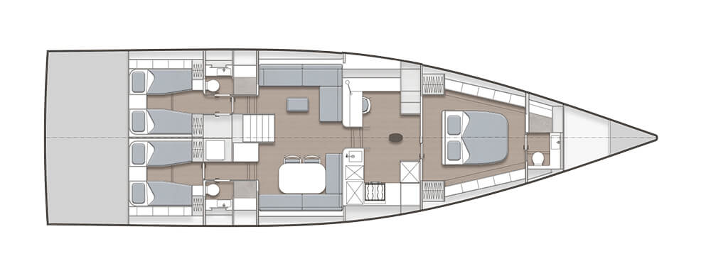 Y Yacht Y6 Interior Options